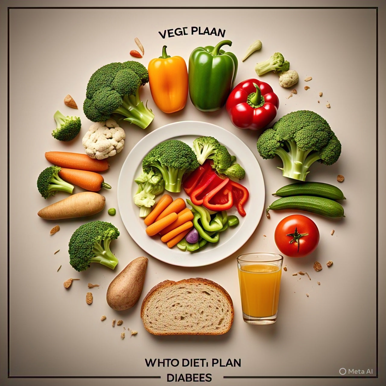 3-Day Free Diabetes-Friendly Vegetarian Diet Plan
